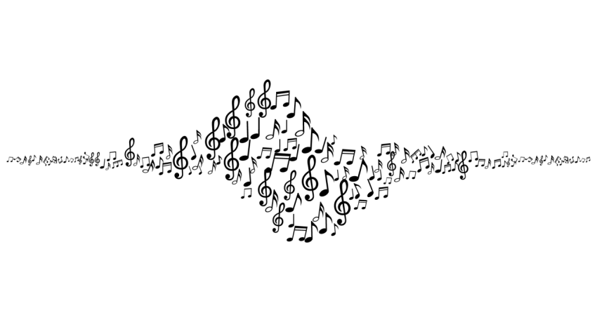 Musical notes png transparent