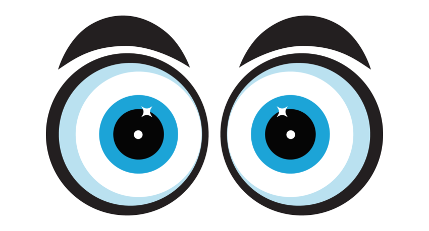 Character eyes illustration
