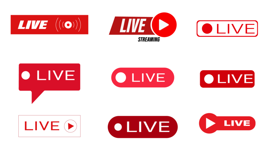 Live Stream PNG Free Download