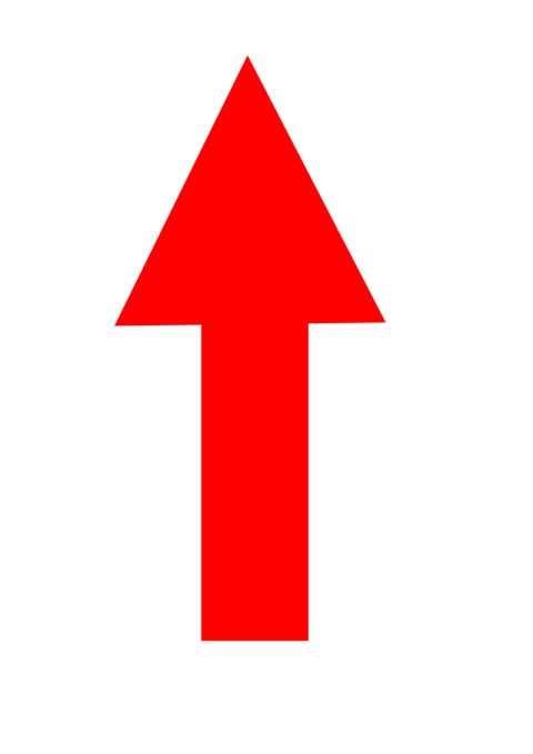 Red arrow png image