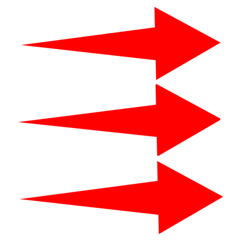 Red arrow png image