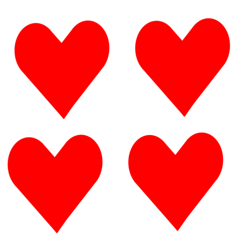 Red heart png image