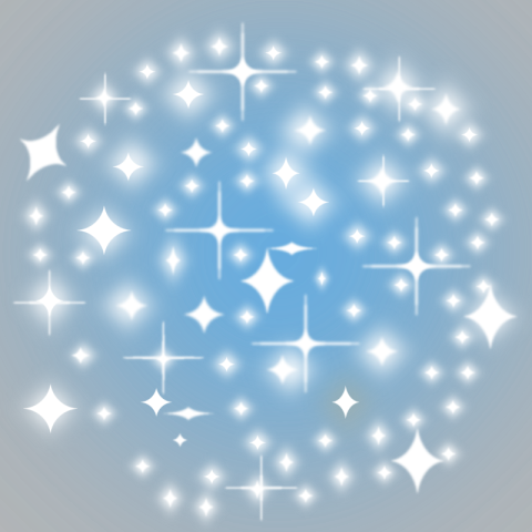 Sky Colored sparkle png