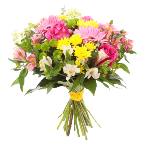 Transparent background flower bouquet png