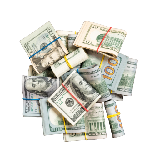 Cash bundle png