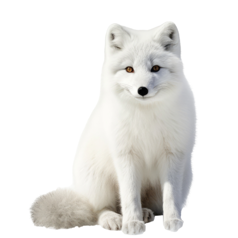 Arctic fox png imagea