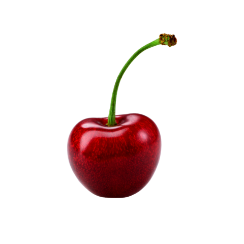 Single cherry png image