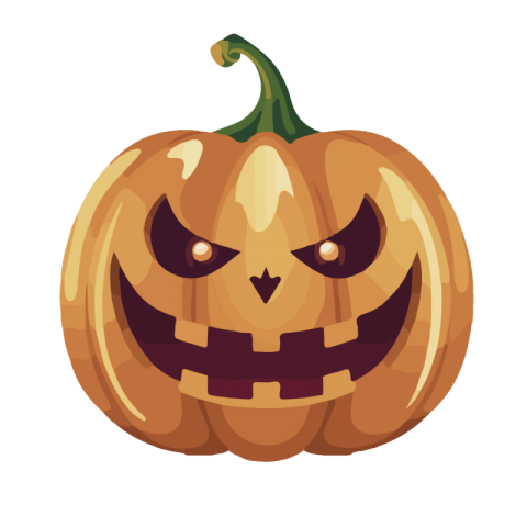 Horror pumpkin png transparent free download