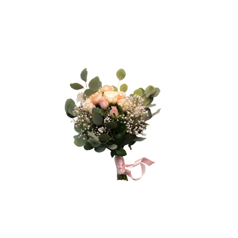 White flower bouquet png