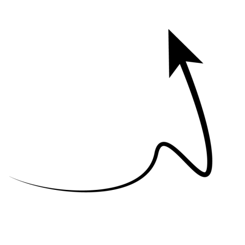 Black arrow png no background