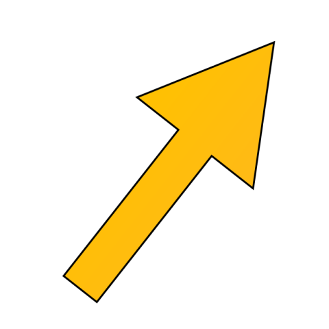 Yellow arrow png