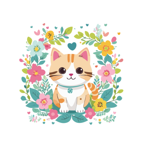 Cute cat png