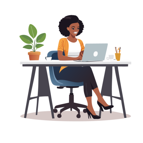 Working women Transparent png image