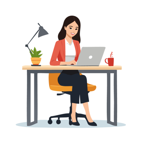 Working women png image