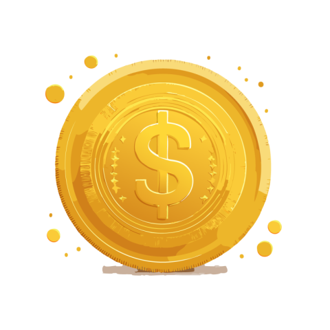 Dollor coin png