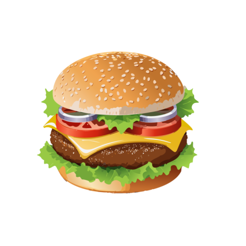 Burger image png transparent