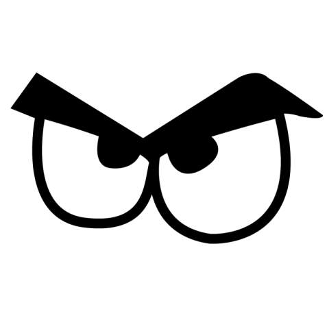 Angry eyes png