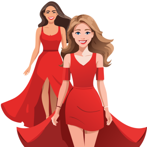 Women Vector Png Images