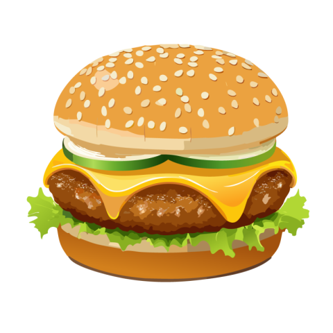 Burger vector png