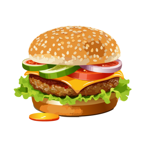 Burger png images free download