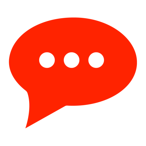 Red Chat Png Image