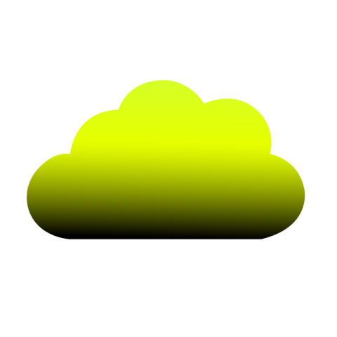 Yellow Cloud Png