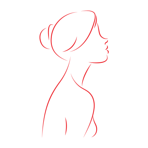 Women outline Png