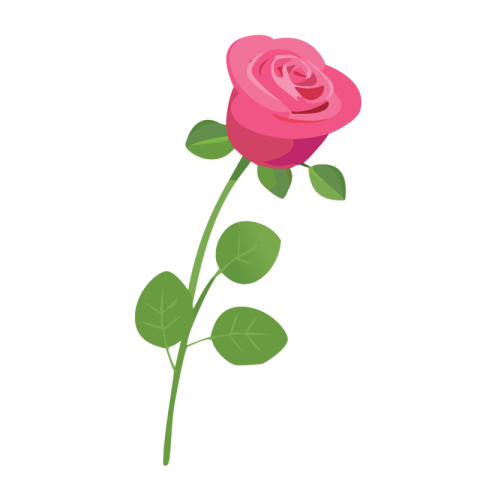 Rose Vector Png Free