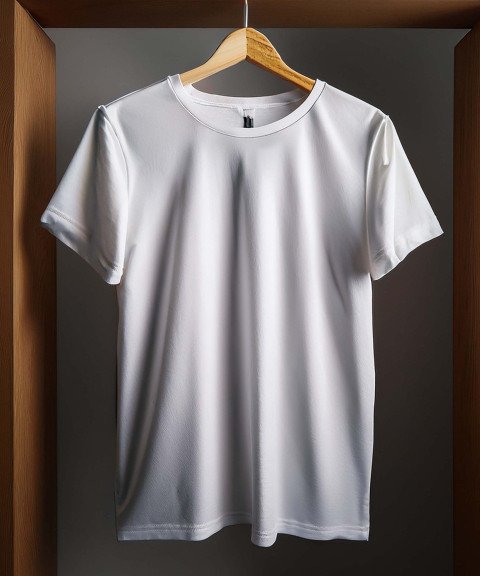 White T Shirt Mockup Free Download