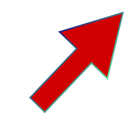 Red arrow png image