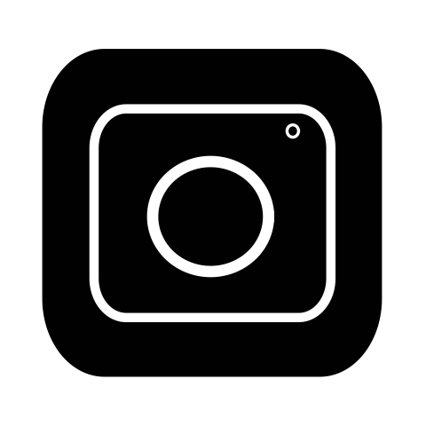 Black Png Instagram logo