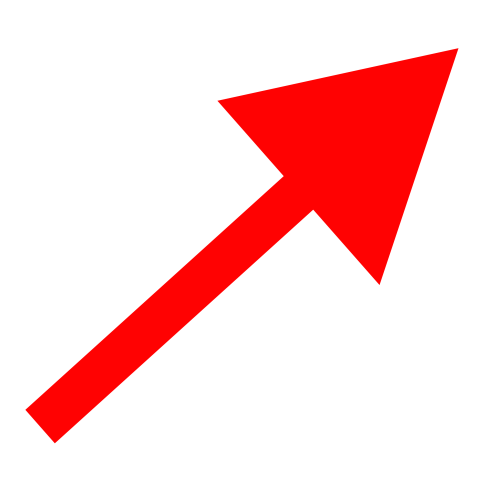 Red arrow png image