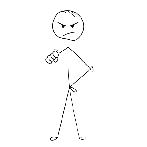 Angry stickman meme png download