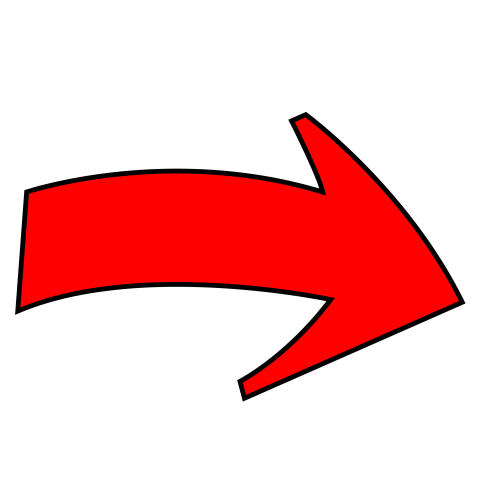 Curved arrow png transparent background