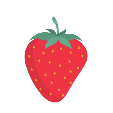 Strawberry  vector art png images
