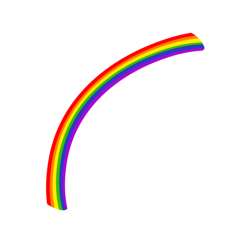 Clipart rainbow png transparent