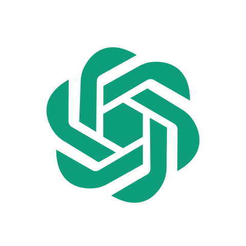 Chat gpt logo png white