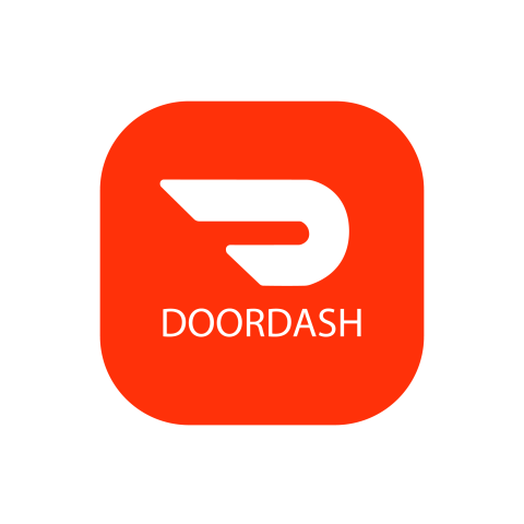 High resolution png doordash logo png