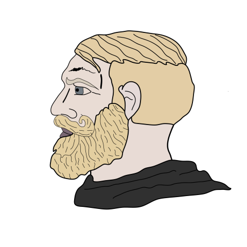 Chad wojak png transparent free download