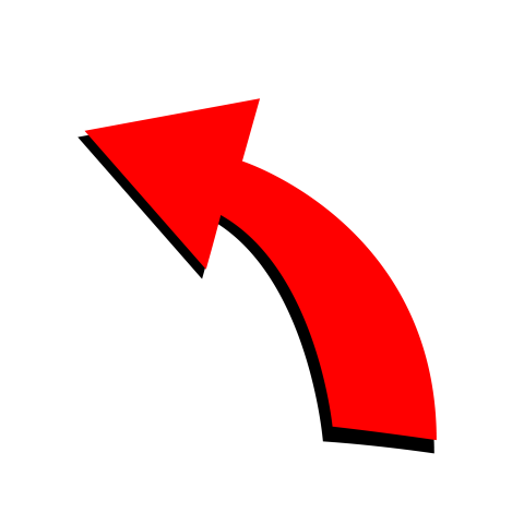 Curved arrow png image download