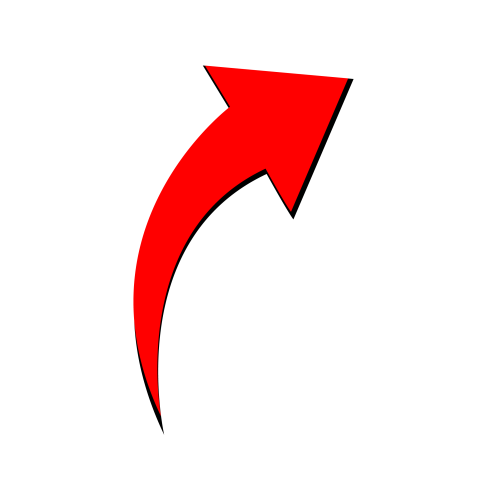 Curved arrow png image download now