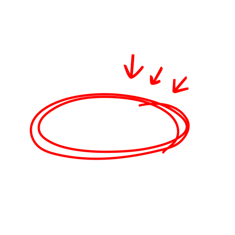 Red circle with arrow png image download