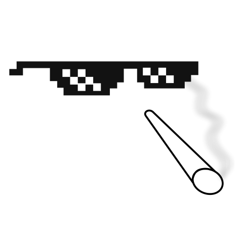 Thug life sunglass png