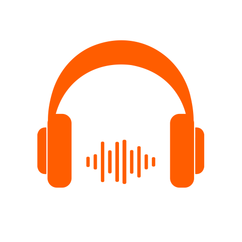 Vector headphone png image