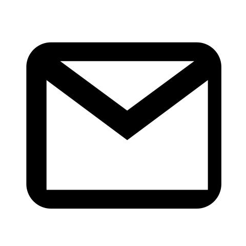 Email icon PNG transparent white