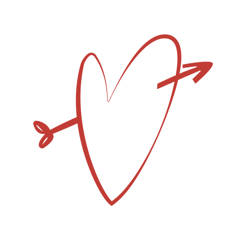 Arrow with heart png