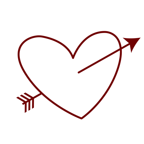 Arrow with heart png free