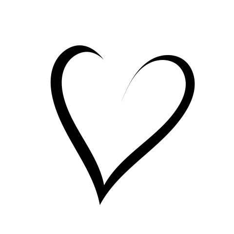 Transparent black heart png transparent