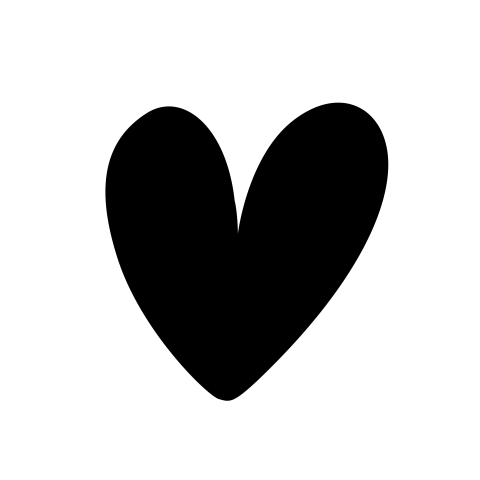 Black heart clipart png