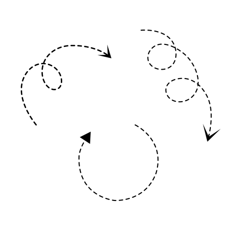 Dotted arrow png transparent download